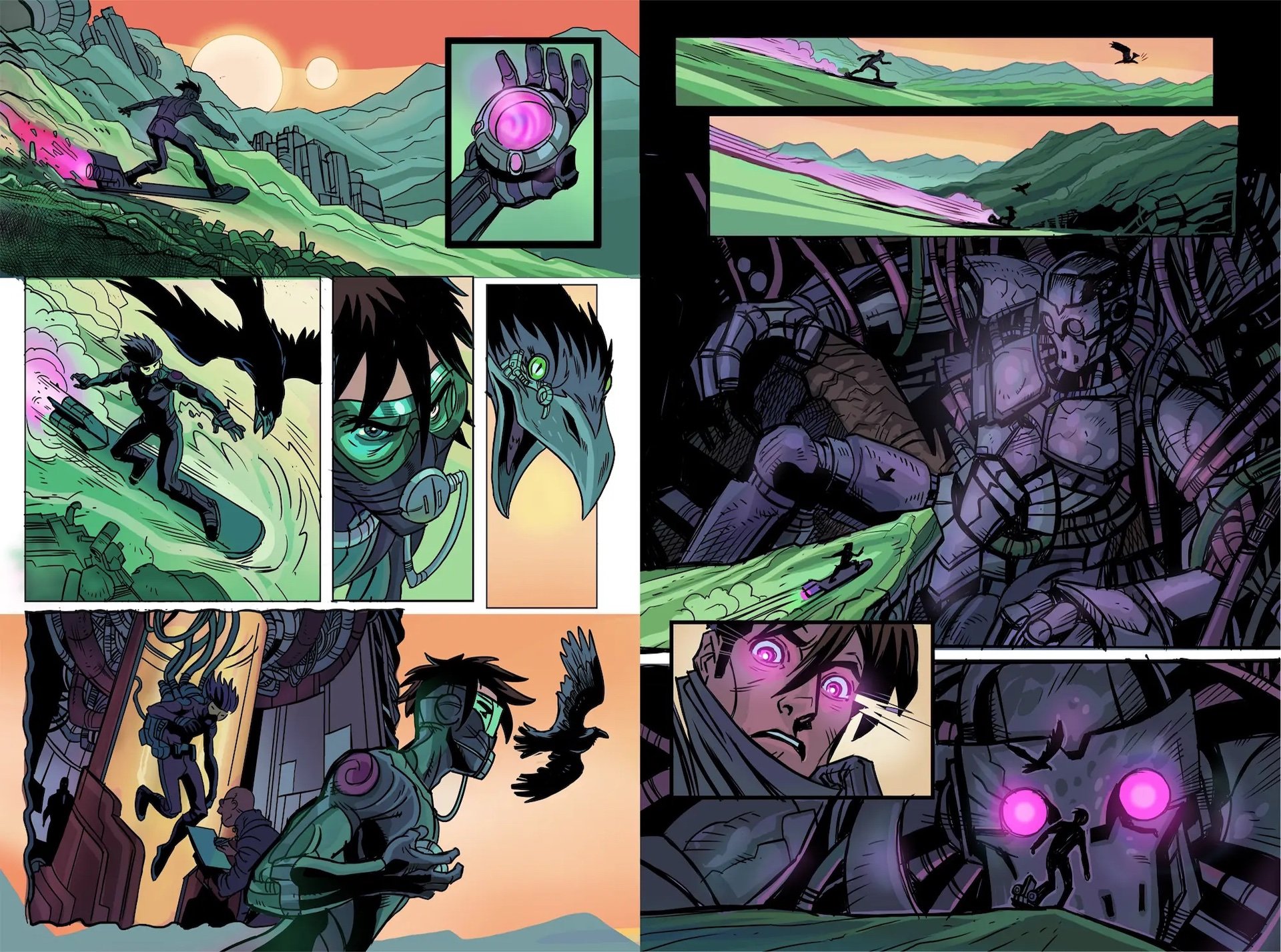 Comic book panel, How To Use a Beat Board for Pretty Much Everything in Your Script