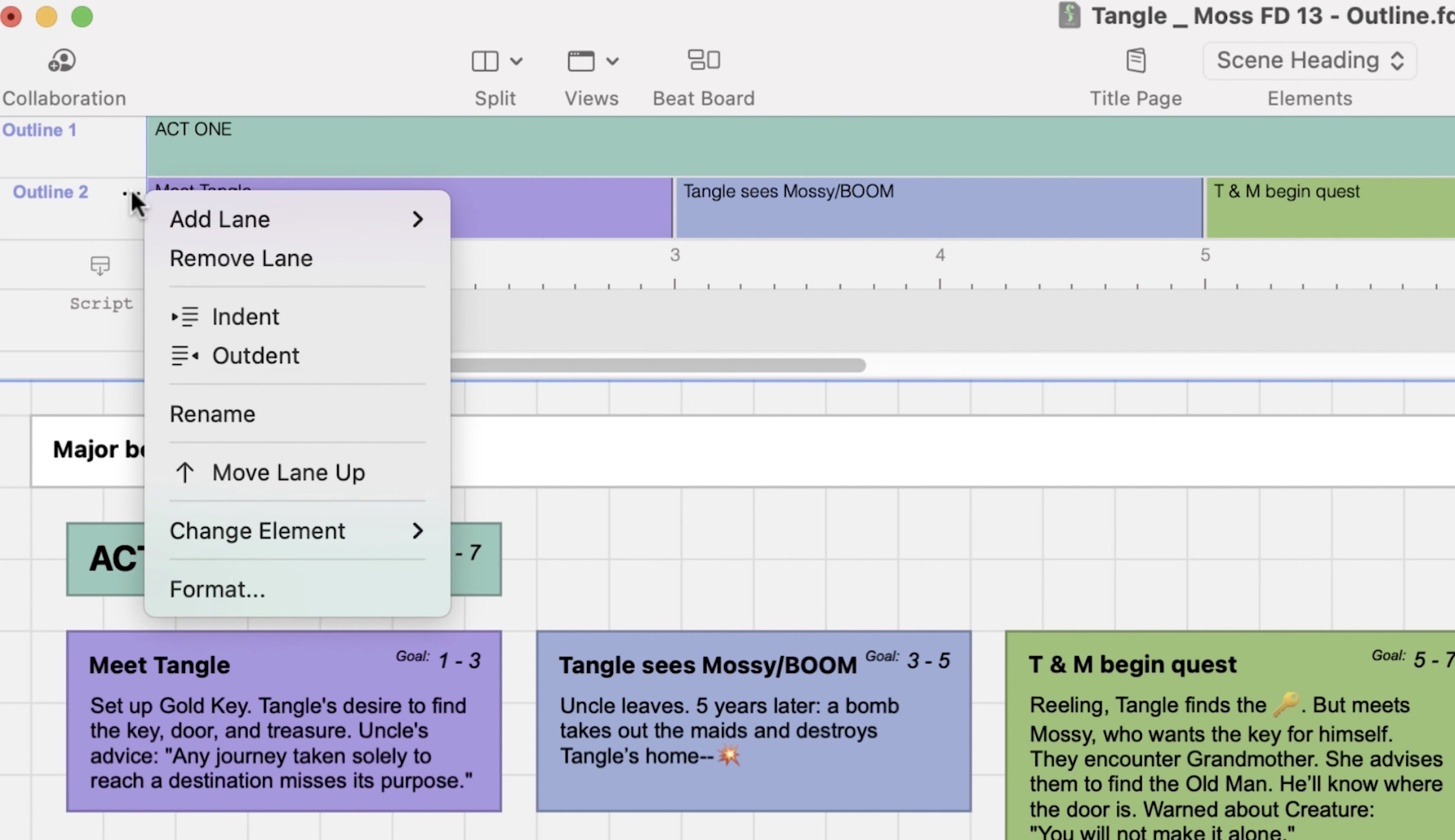 How to Use Outline Editor