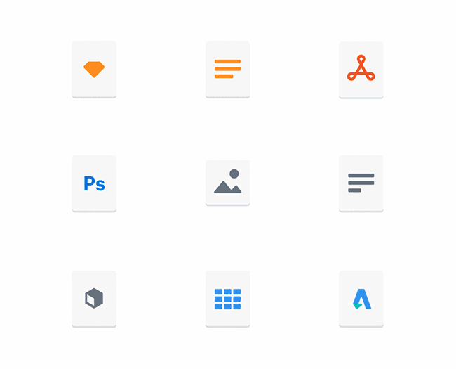 Animated screenshot of Dropbox Showcase